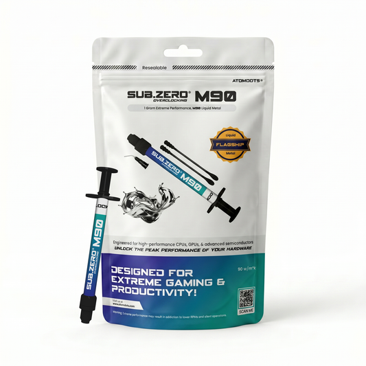 ATOMDOTS® M90 Liquid Metal (1 gram) Thermal Interface Material (Tim) | 90 W/m*K | Extreme Series (Conductive)